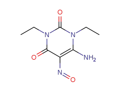 6-amino-1,3-diethyl-5-nitroso-1H,3H-pyrimidine-2,4-dione