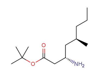 (3S,5R)-3-amino-5-methyl-octanoic acid tert-butyl ester