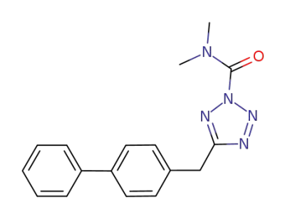 5-([1,1‘-biphenyl]-4-ylmethyl)-N,N-dimethyl-2H-tetrazole-2-carboxamide