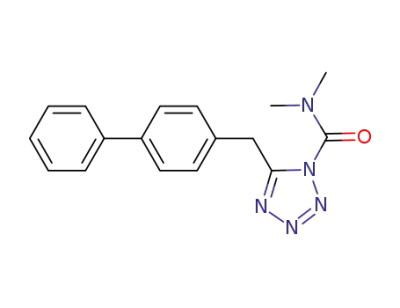 5-([1,1‘-biphenyl]-4-ylmethyl)-N,N-dimethyl-1H-tetrazole-1-carboxamide