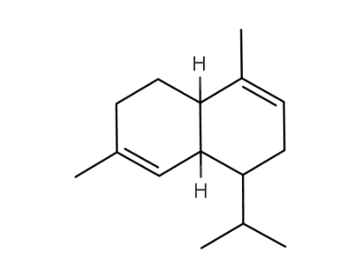 1-isopropyl-4,7-dimethyl-1,2,4a,5,6,8a-hexahydro-naphthalene
