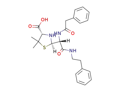 benzylpenicilloic acid α-phenylethylamide
