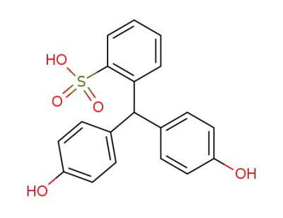 2-(4,4'-dihydroxy-benzhydryl)-benzenesulfonic acid